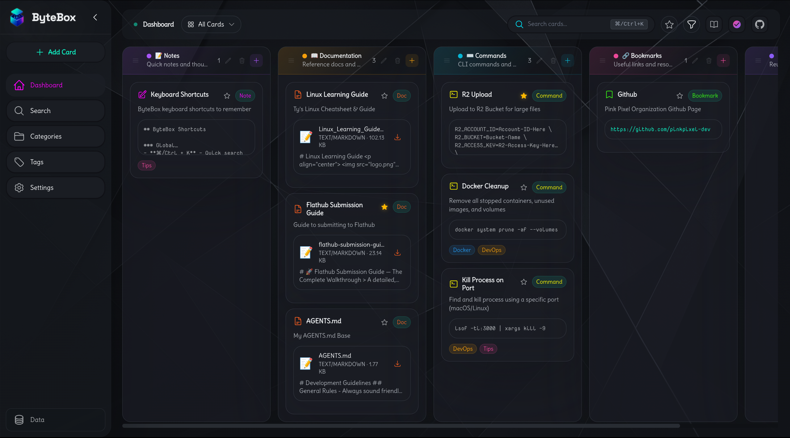 ByteBox Screenshot
